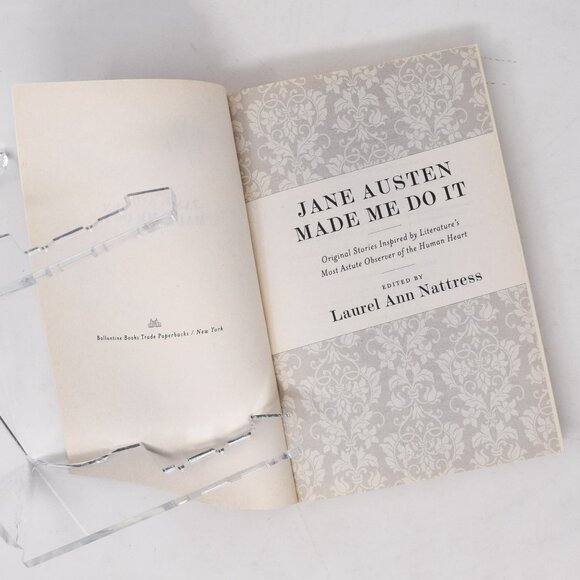 New Jane Austen Made Me Do It Laurel Ann Nattress Trade Paperback Short Stories - Picture 8 of 15